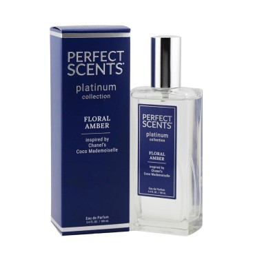 Perfect Scents Fragrances | Inspired by Chanel’s Coco Mademoiselle | Platinum Collection | Floral Amber | Women’s Eau de Parfum | Vegan, Paraben & Phthalate Free | Never Tested on Animals | 3.4 Fl Oz