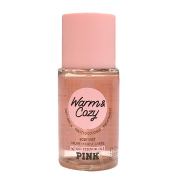 Victoria's Secret Pink Mini Travel Body Mist 2.5 Fl Oz (Warm & Cozy)