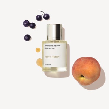 Dossier - Fruity Honey - Eau de Parfum - Inspired by J.Malone's Nectarine Blossom & Honey - Perfume Luxury - Pure Infused - Paraben Free - Vegan - For Women Men Unisex - Fragrance 1,70z (Spray 50ml)