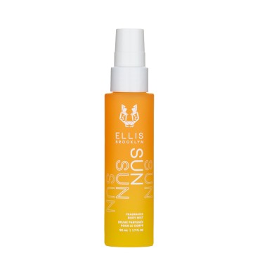 Ellis Brooklyn SUN Body Mist - Clean Perfume Body Spray for Women, Hair and Body Mist for Women, Fruity Vanilla Perfume, Summer Perfume for Women