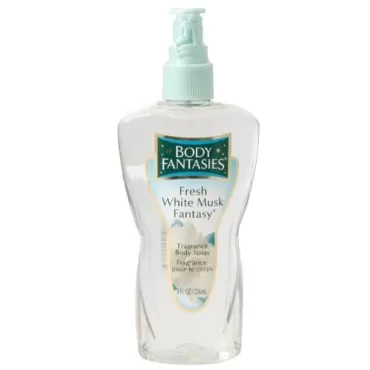 Parfums De Coeur Fresh White Musk Fantasy Fragrance Body Spray for Women, 8 Ounce