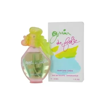 Parfums Gres Grain de Folie Eau de Toilette Spray for Women, 1 Ounce