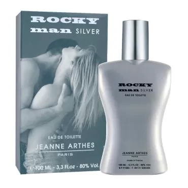 Jeanne Arthes - Rocky Man Silver Eau De Toilette Spray - 3.3 oz