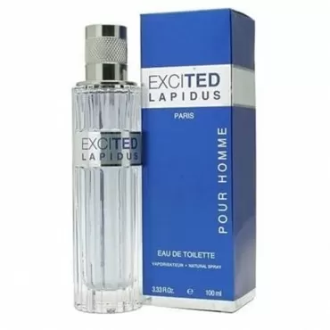 Excited By Ted Lapidus For Men. Eau De Toilette Spray 3.3 oz