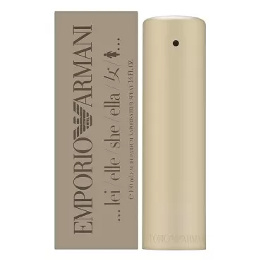 GIORGIO ARMANI Emporio Armani She by Giorgio Armani | Eau de Parfum Spray | Fragrance for Women | Fresh and Delicate Floral Scent with Vanilla and Cedarwood | 100 mL / 3.4 fl oz