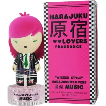 Harajuku Lovers Music Wicked Style Eau De Toilette Spray, 1-Fluid Ounce