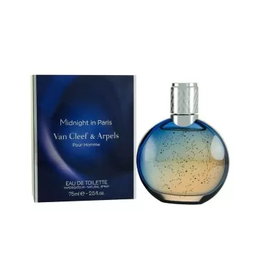 Van Cleef and Arpels Midnight In Paris Eau de Toilette Spray for Men, 2.5 Ounce
