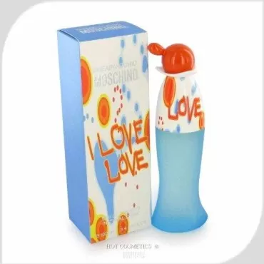 Uniquely For Her I Love Love by Moschino Eau De Toilette Spray 3.4 oz