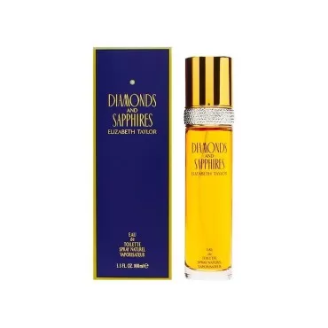 Elizabeth Taylor (elk2h) Diamonds & Sapphires Eau De Toilette Spray for Women By Elizabeth Taylor - 3oz/ 100 Ml, 3fl Oz