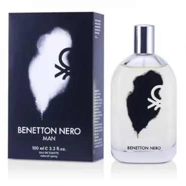 United Colors of Benetton Benetton Nero Eau de Toilette Spray for Men, 3.3 Ounce