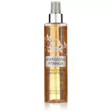 United Colors of Benetton Body Mist, Energizing Pitanga, 8.4 Ounce
