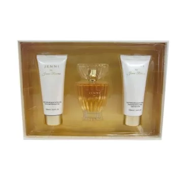 JENNI RIVERA 'JENNI' Women Gift Set Eau de Perfume 3.4oz Spray + 3.3oz Lotion + 3.3oz S/GEL