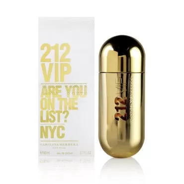 212 VIP BY CAROLINA HERRERA ~ 2.7 oz EDP SPRAY* Pe...