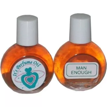 It's Perfume Oil - Branded Original - Man Enough - Parfum Essence .57 Ounce (17ml)