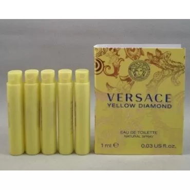 5 Versace Yellow Diamond Eau De Toilette 1 Ml/0.03...