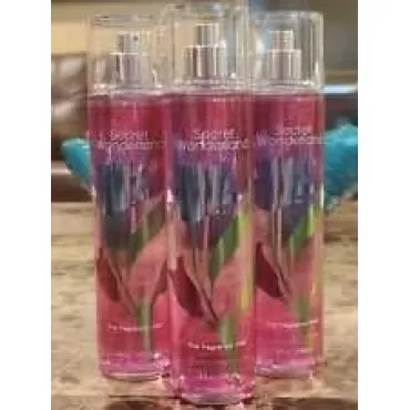 Lot of 3 Bath and Body Works Secret Wonderland Fine Fragrance Mist 8 Ounce Full Size