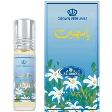 Jasmin - 6ml (.2oz) Roll-on Perfume Oil by Al-Rehab (Crown Perfumes) (Box of 6)