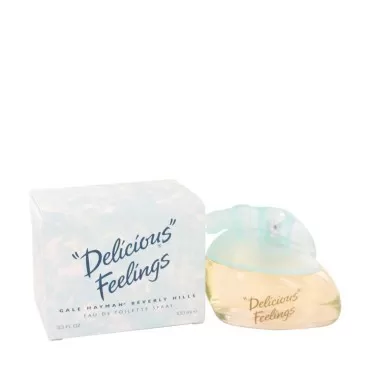 Gale Hayman Delicious Feelings Eau De Toilette Spray (New Packaging) For Women 3.4 Ounce