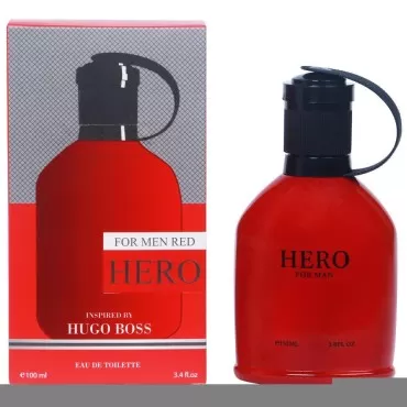 EBC Hero for Men Red Eau De Toilette, 100ml/3.4 OZ