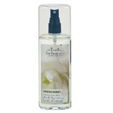 San Francisco Soap Company Gardenia Bouquet, Body Mist, 6.5 Ounce
