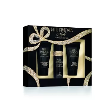 Elizabeth Taylor White Diamonds Night Ladies Gift Set, 0.96 Pound
