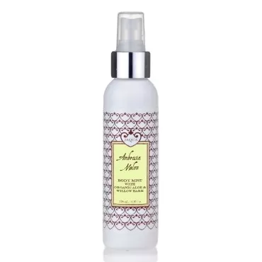Jaqua Lemon Drop Body Mist with Organic Aloe & Willow Bark