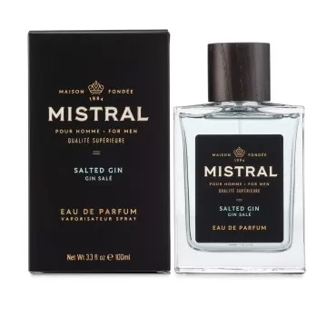 Mistral Men's Cologne, Salted Gin, 3.4 Ounces