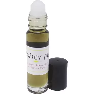 Cultural Exchange Usher - Type for Men Cologne Body Oil Fragrance [Roll-On - Clear Glass - 1/3 oz.]