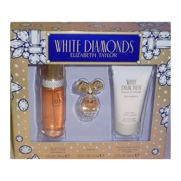 Elizabeth Taylor White Diamonds 3 Pc Gift Set For Women