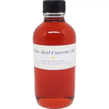 Madina Polo: Red Extreme for Men Cologne Body Oil Fragrance [Regular Cap - 4 oz.]