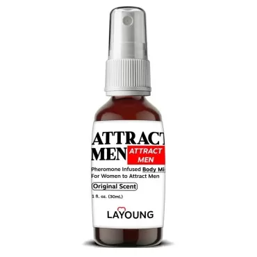 LAYOUNG [Attract Men] Pheromone Infused Body Spray For Women Formula