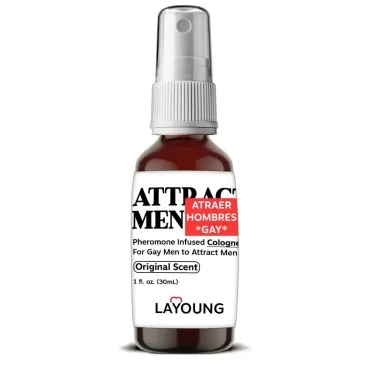 Gay LAYOUNG [Atraer Hombres] Colonia con Infusión de Feromonas Para Hombre Fórmula Feromona