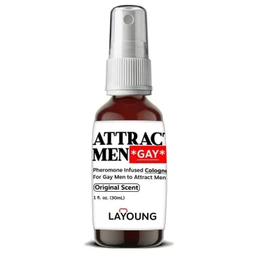 Gay LAYOUNG [Attract Men] Pheromone Infused Cologne For Men Formula
