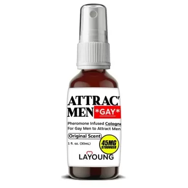 Gay LAYOUNG [Attract Men] Pheromone Infused Cologne Stronger For Men Formula