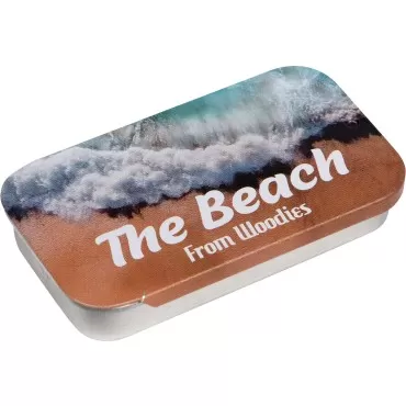 Woodies The Beach Cologne for Men - Blue Aquatic, Sea Salt, Clean Woodsy Musk - Travel-Ready Men's Fragrance, 1.13oz Balm