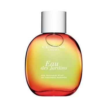 Clarins Eau des Jardins Fragrance | Hydrates, Soothes and Perfumes Skin | Gentle and Non-Photosensitizing Formula | All Skin Types | 3.3 Fluid Ounces