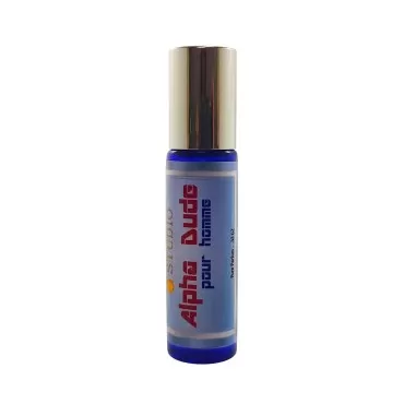 ALPHA DUDE Pure Perfume Oil for Men with Long Lasting Sexy Fragrance Accords, 10ml Roller Bottle (Pour Homme Signature, 10 mL)