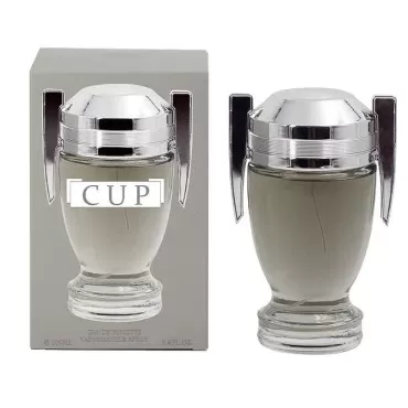 TWISHA Cup Cologne for Men 3.4oz/100ml (Inspired by Invictus) Eau de Toilette, Natural Spray