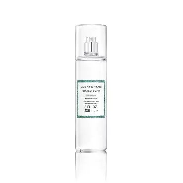 Lucky Brand Re/Balance The New Sustainably-Inspired & Harmonious Mood-Evoking Unisex Fine Fragrance Mist For Women & Men, 8.0 Fl Oz (Pack of 1)