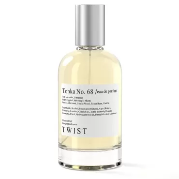 Twist Tonka No. 68 Inspired by J. Malone Myrrh & Tonka Cologne, Long-Lasting Perfume For Women & Men, EDP - 100 ml | 3.4 fl. oz.