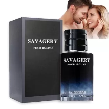 GENTERUN Savagery Pheromone Men Perfume, Long Lasting Pheromone Cologne for Men Attract Women, 50ml Pheromone Perfume Spray, Men's Romantic Glitter Lure Perfume Gift