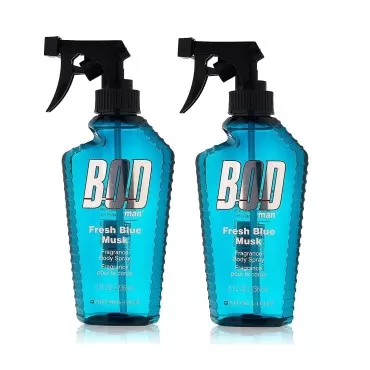 Parfums De Coeur BOD Man Fresh Blue Musk Body Spray 8 Ounces (2)