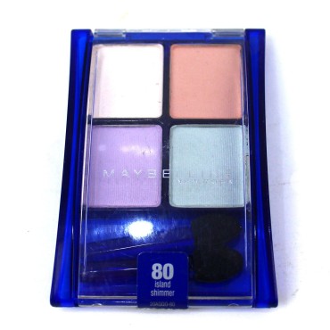 Maybelline ExpertWear Eye Shadow Quad, Island Shimmer #80