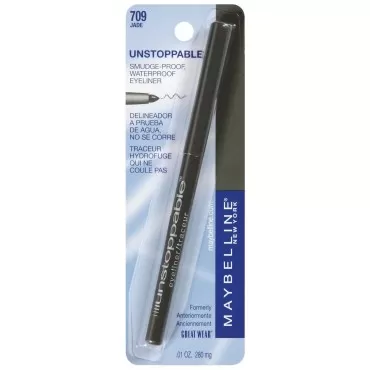 Maybelline New York Unstoppable Eyeliner Carded, Jade, 0.01 Ounce
