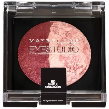 Maybelline New York Eye Studio Color Pearls Marbleized Eyeshadow, Sinful Sinnamon 80, 0.09 Ounce