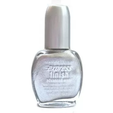 Maybelline Express Finish Advanced Wear Nail Color -Silver Speed #300