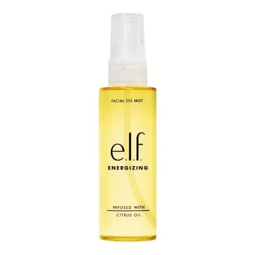 e.l.f. Energizing Facial Oil Mist, Essential Oil-infused Facial Mist, Helps Uplift Your Mood & Mind, Refreshing, Vegan & Cruelty-Free, 2.02 Fl Oz