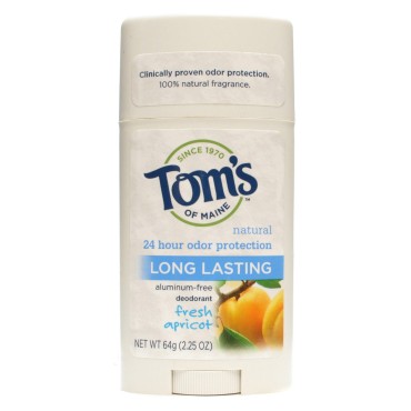 Toms of Maine Deod STK Apricot LNG Lstn