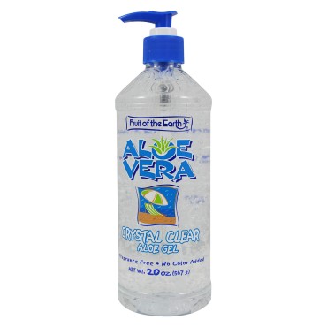 Fruit of the Earth Aloe Vera 100% Gel, Clear