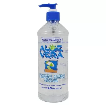 Fruit of the Earth Aloe Vera 100% Gel, Clear